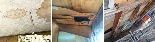 雨漏り　天翔　腐食