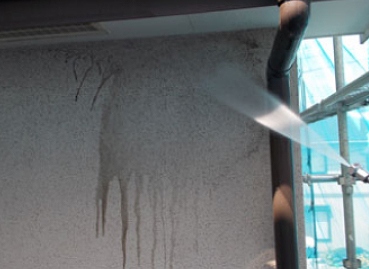 外壁の高圧洗浄