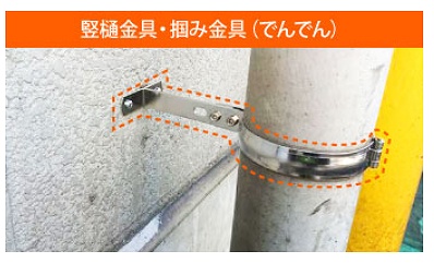 樋金具でんでん