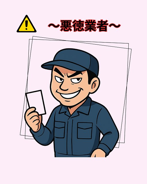 悪徳業者　業者　瓦　外壁