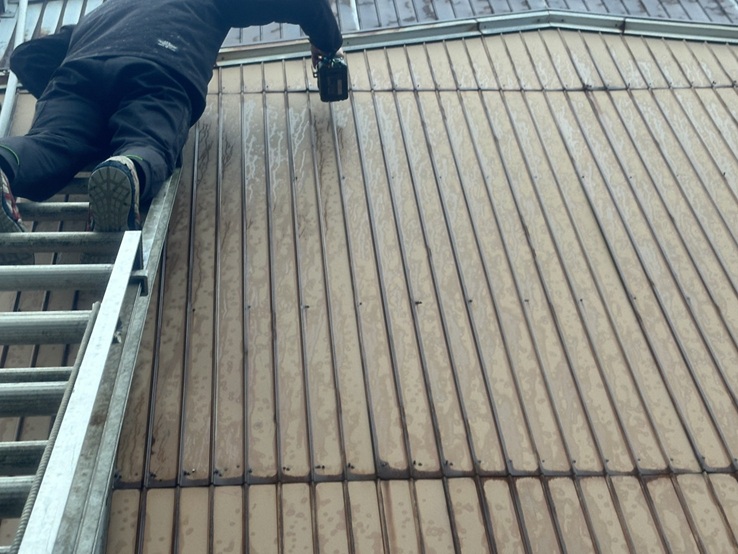 他の釘が落ちていた箇所も補修