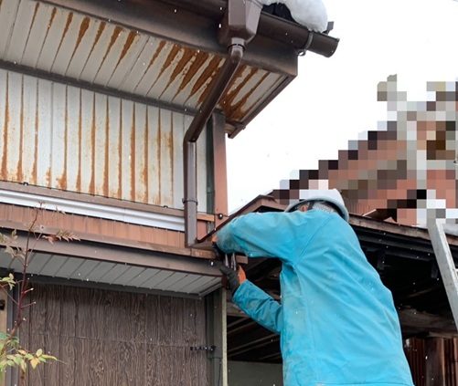 雨樋の交換工事