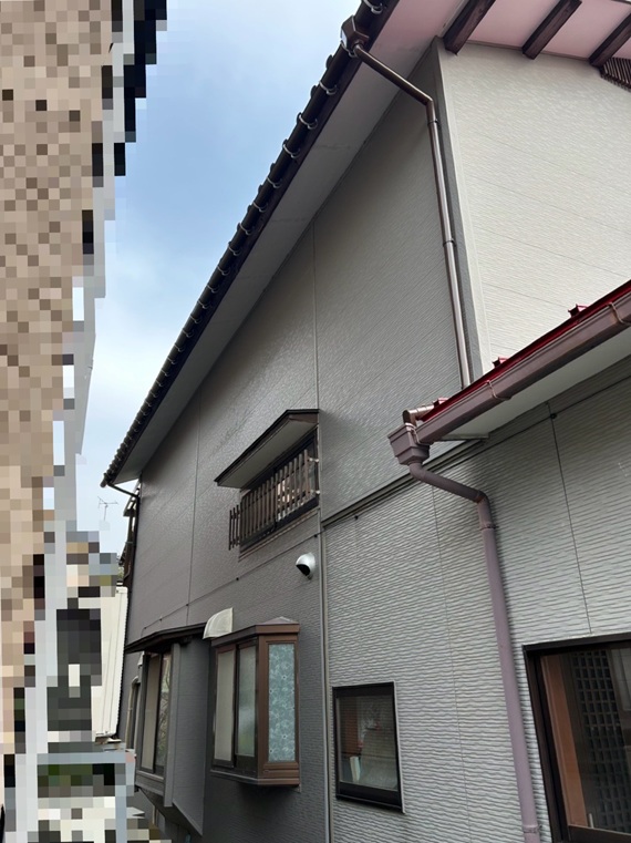 雨どい交換工事　完了