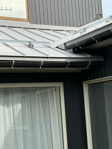 施工完了｜軽くて安心な屋根になりました