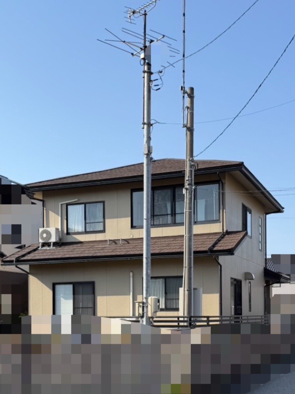 スレート屋根リフォーム工事後