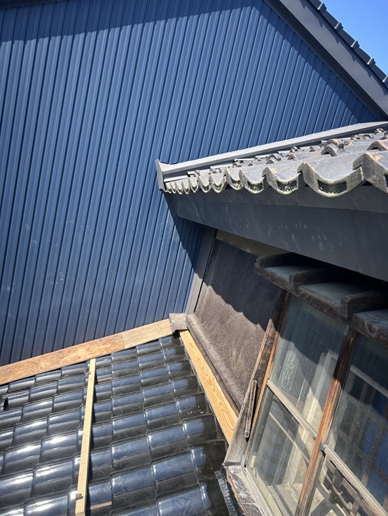 鼻隠し・軒天の補修完了