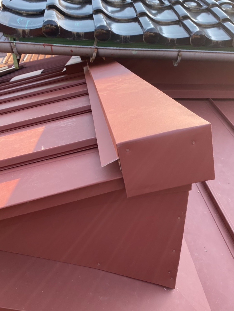 トタン屋根葺き替え工事