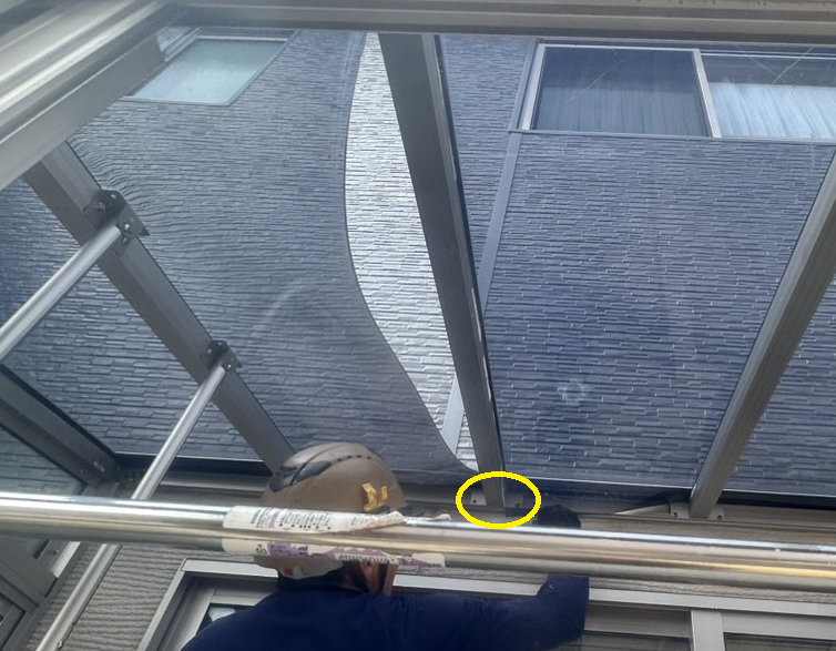 フレームをゆるめます