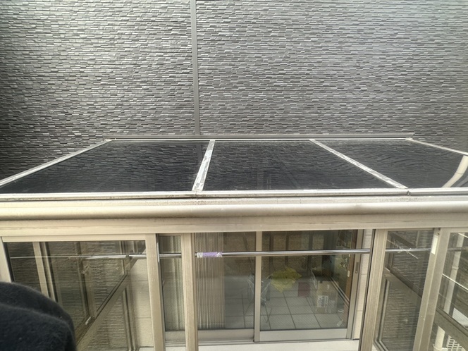 パネル補修工事施工完了