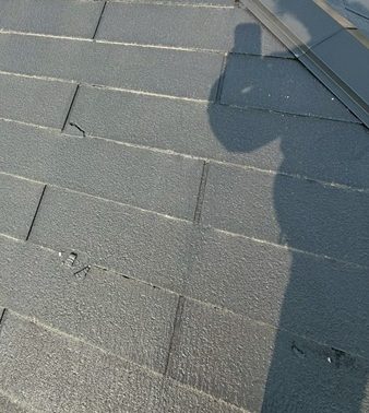 スレートの割れ