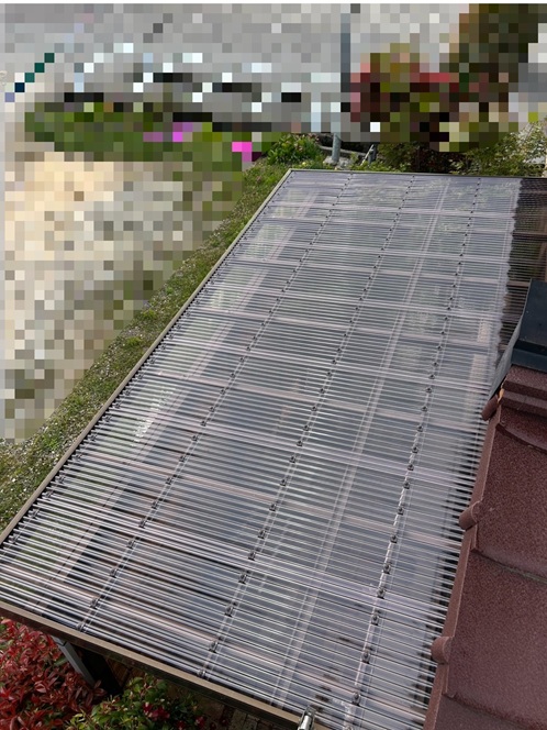 ポリカ波板交換