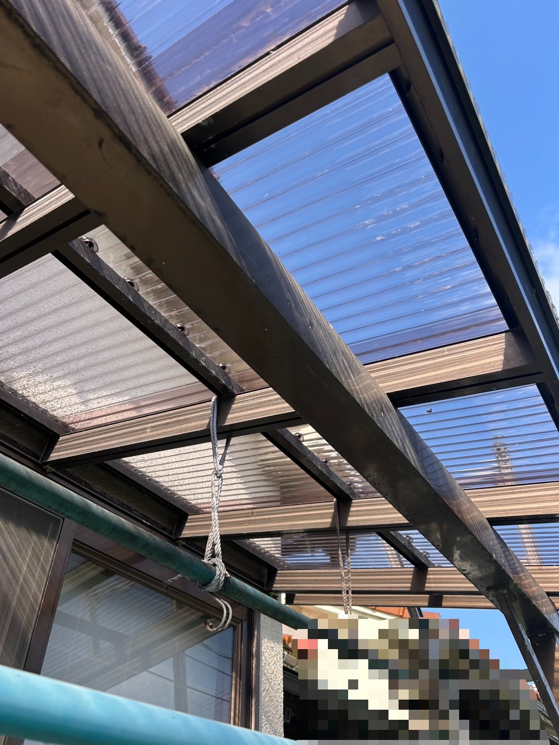 ポリカ張り替え完了