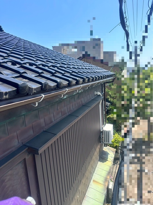 雨樋交換工事施工完了