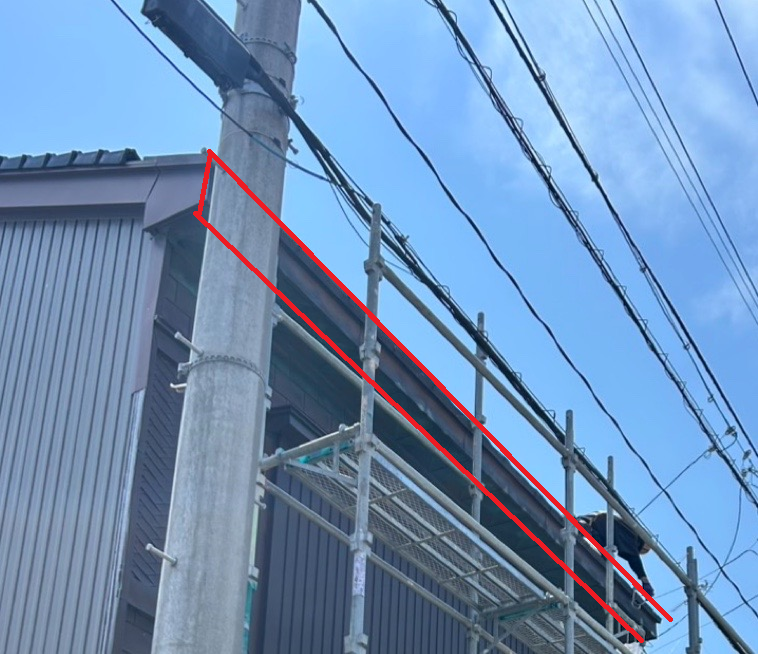 軒樋を外し、吊り金具も外しました