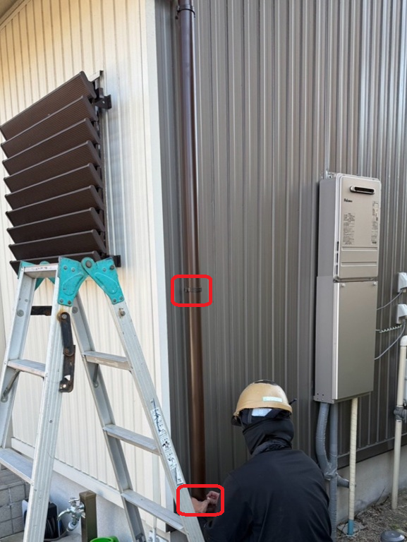 縦樋固定バンド