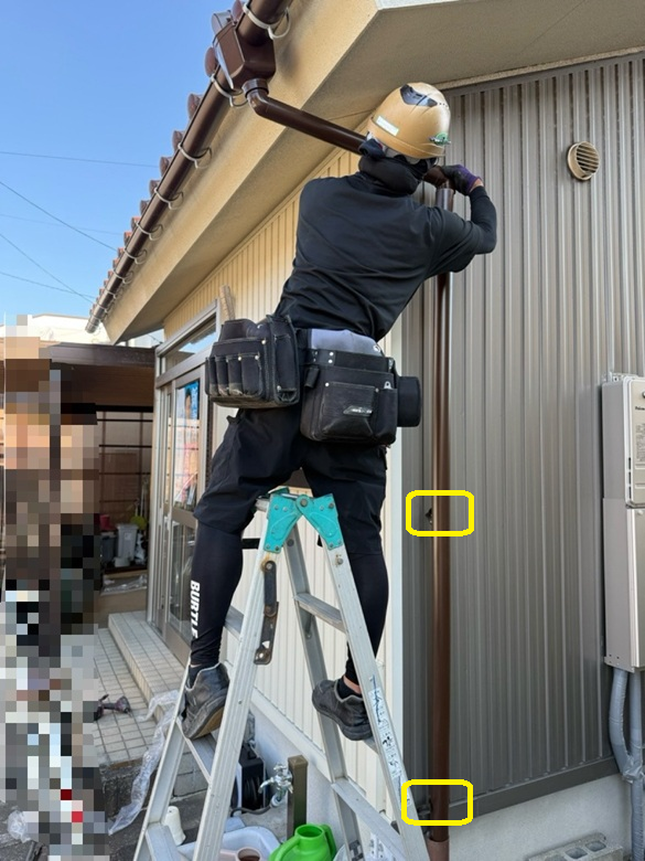 縦樋固定バンド