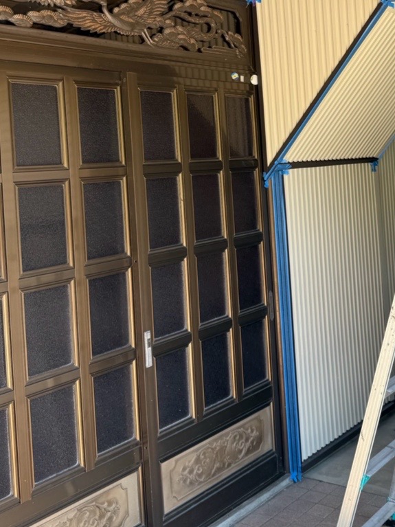 シーリングの養生