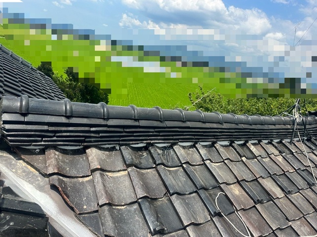 積み直し工事　完了