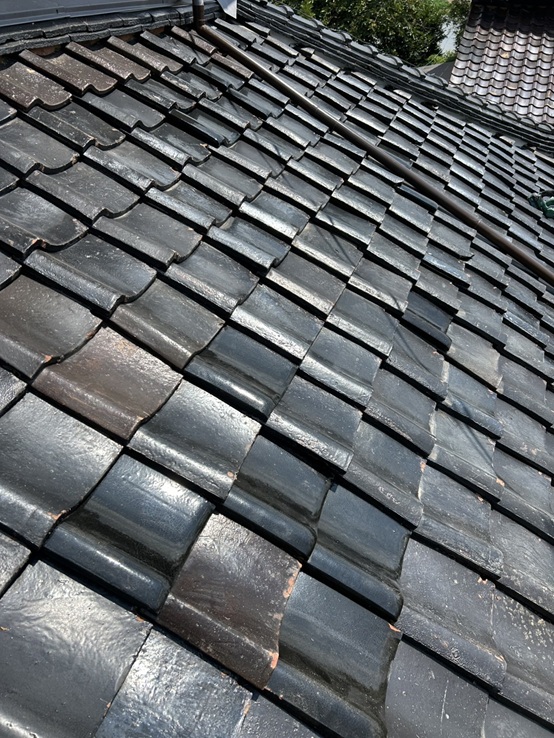 瓦屋根補修完了