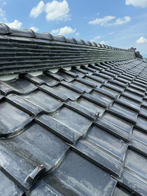 積み直し工事完了