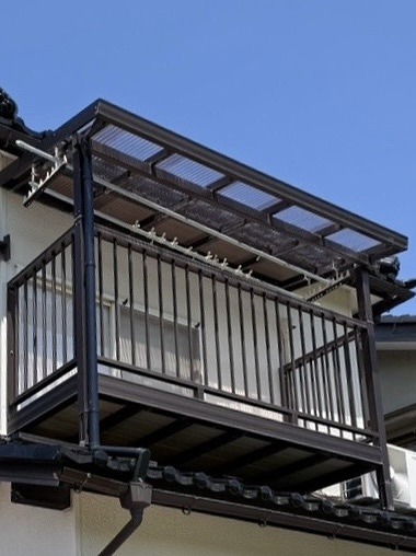 屋根ポリカ波板交換