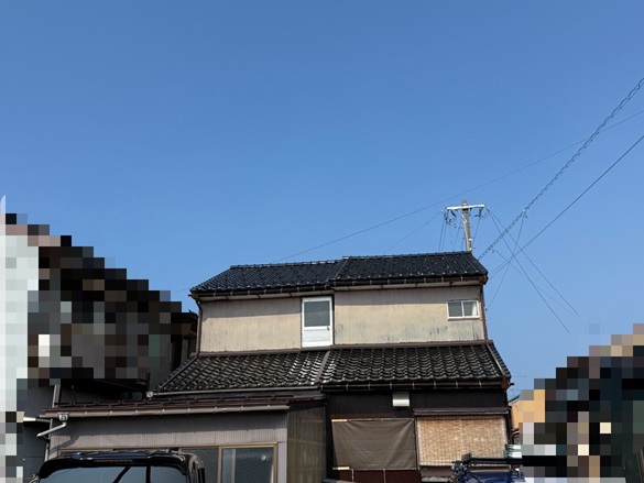 屋根葺き替え・雨どい工事　施工後