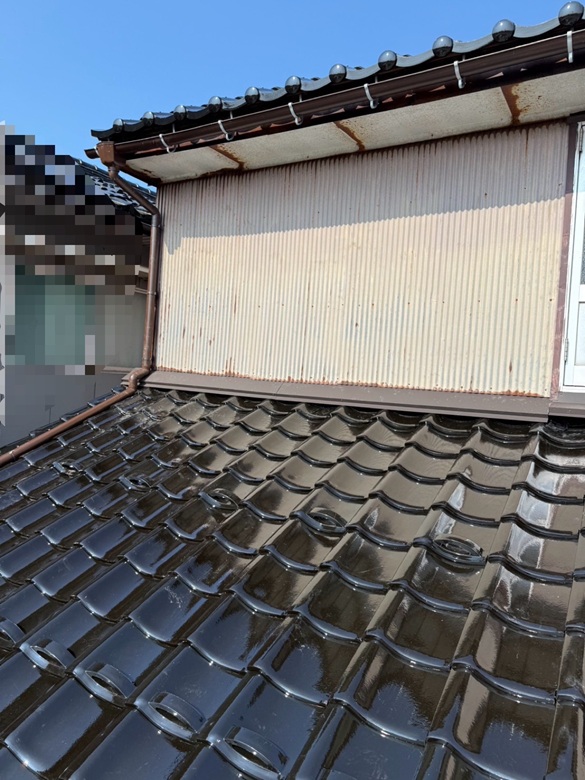 屋根葺き替え施工後