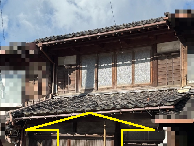 瓦が落ちてこないように葺き直し