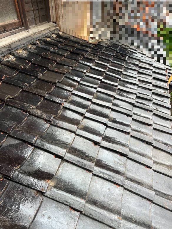 瓦屋根締め直し工事完了