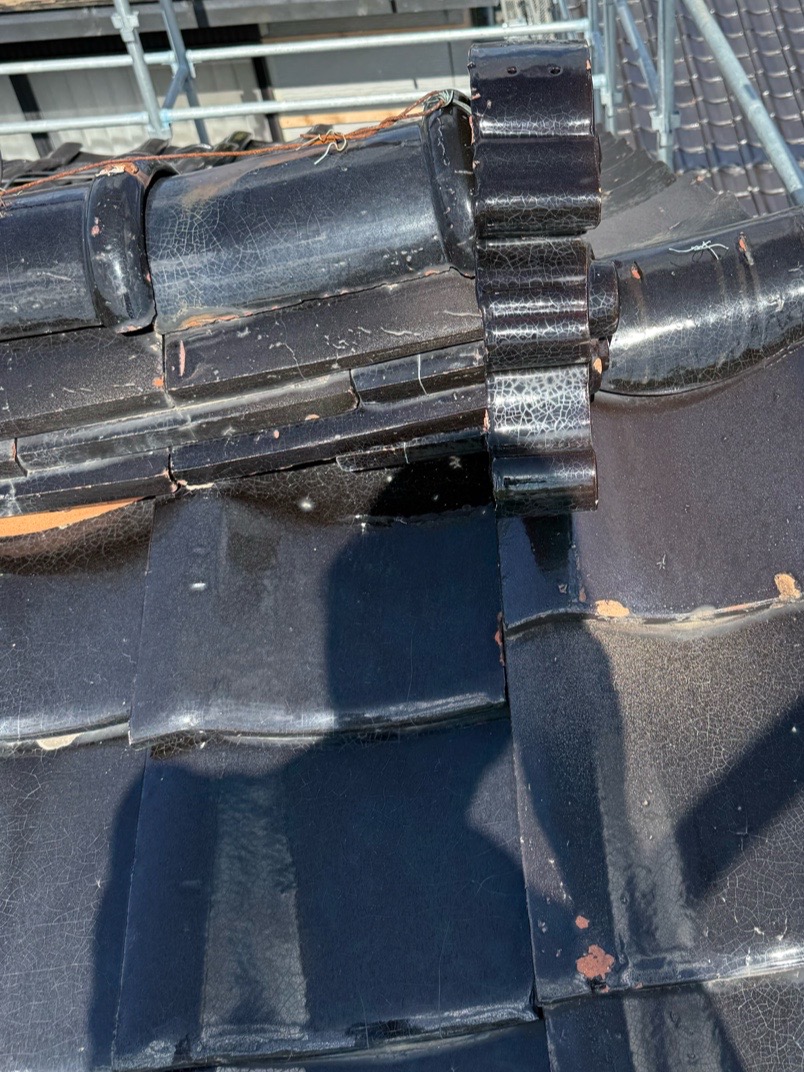 瓦屋根からセネターにリフォーム