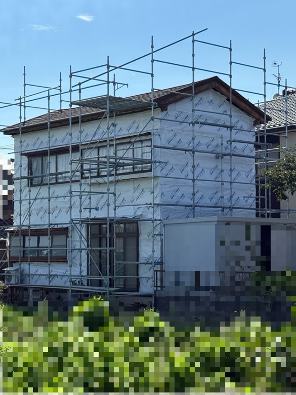 セネターに葺き替え　