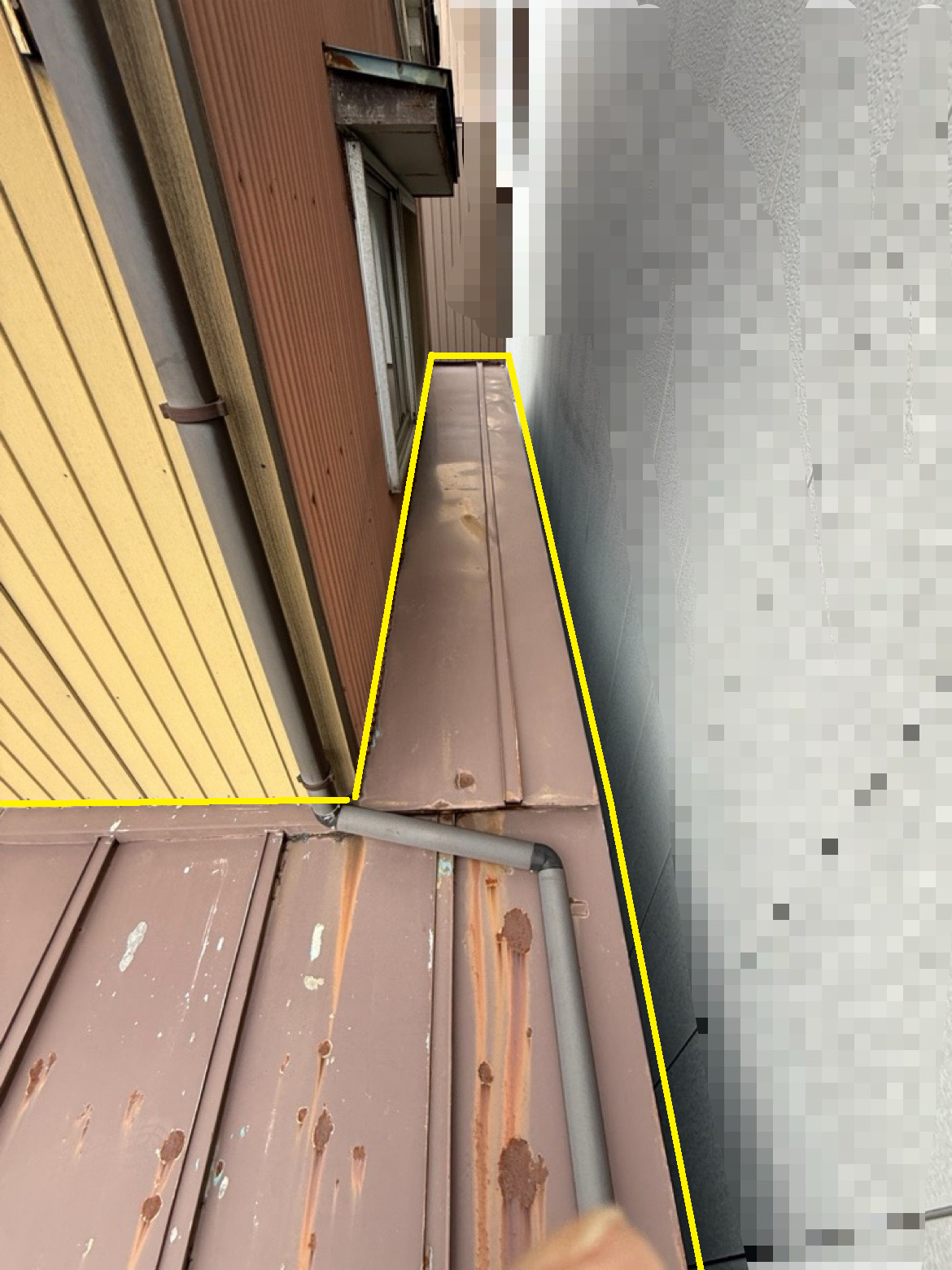 トタン瓦棒屋根　葺き替え