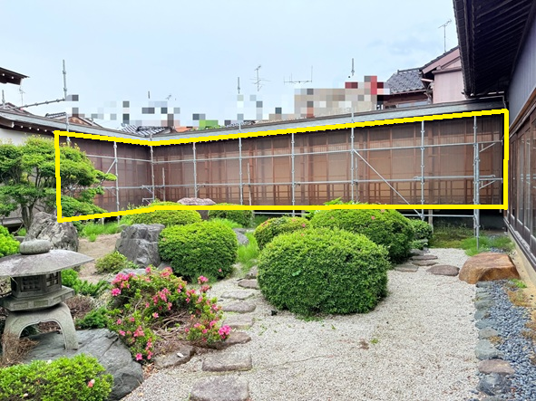 ポリカを張り替えます