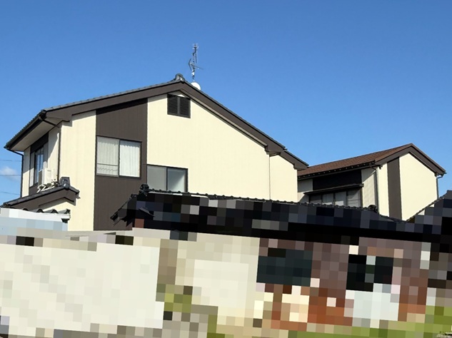 屋根・外壁・雨どい工事施工完了