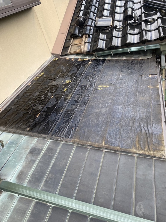 銅板を剥がしました