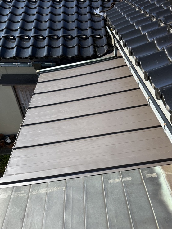 銅板屋根の張り替え工事