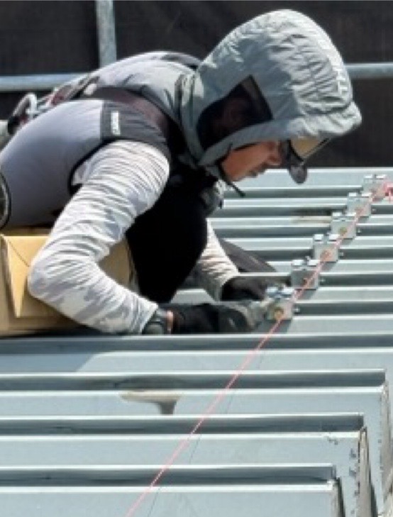 工場折板屋根工事