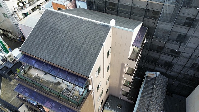 斜め上から見た屋根面