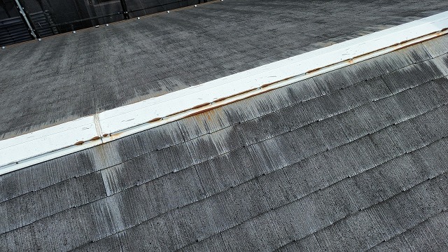棟板金周辺の劣化