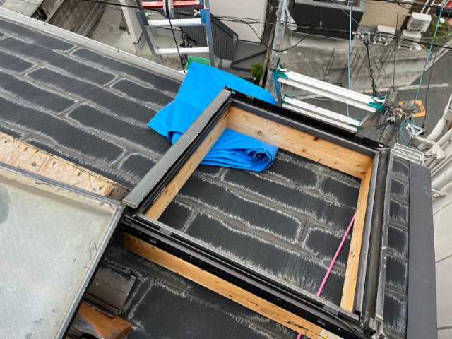 枠まわりの納まり調整
