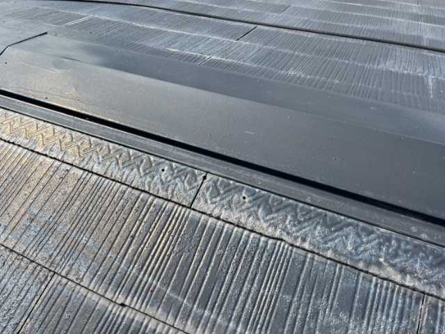 棟板金撤去前の状態