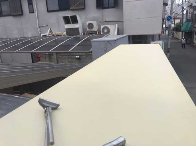 新規板金の施工完了