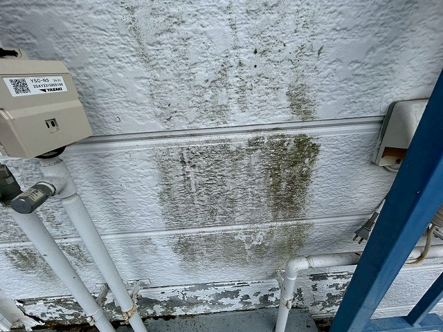 外壁の汚れ写真