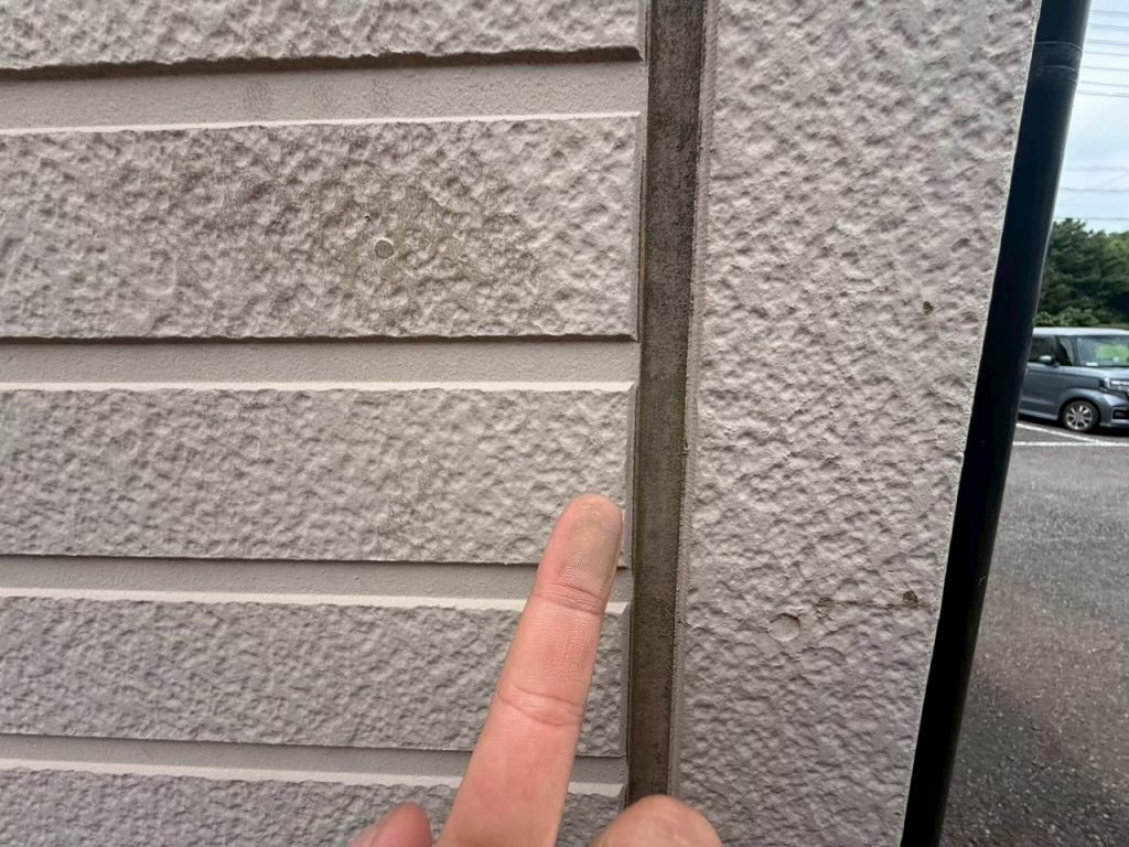 痩せた目地シーリング