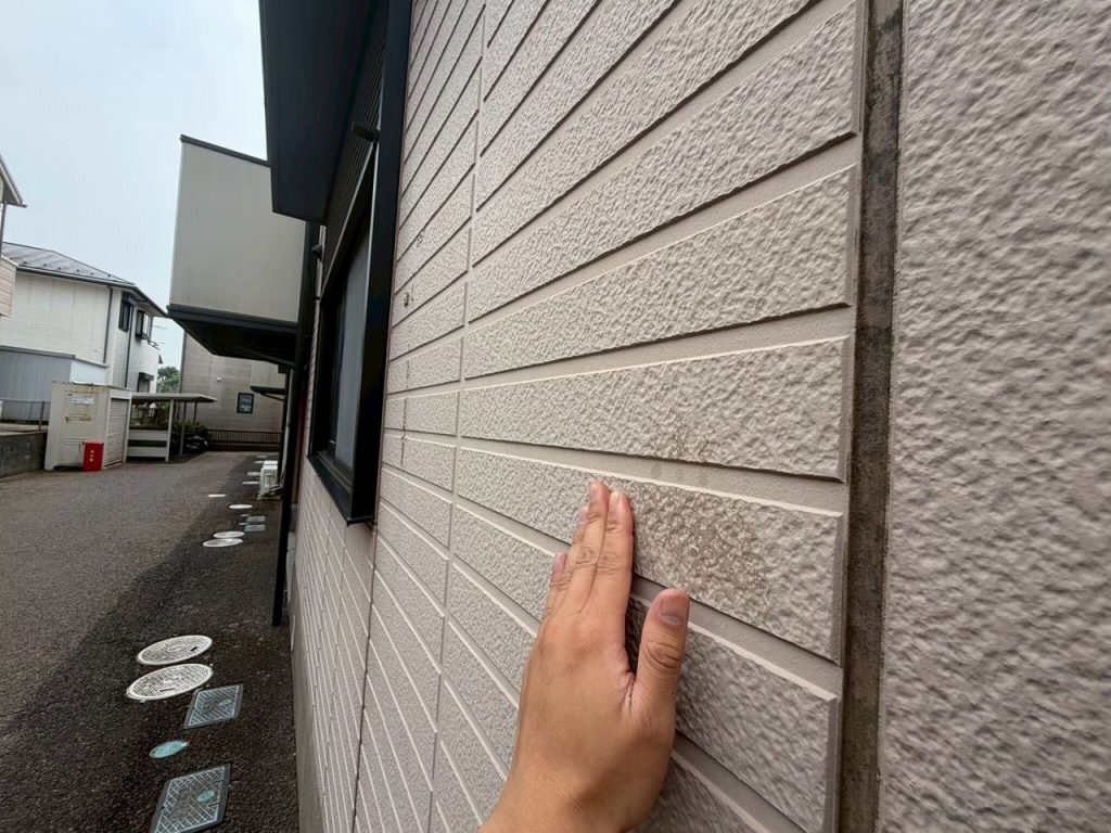 外壁表面の状態確認