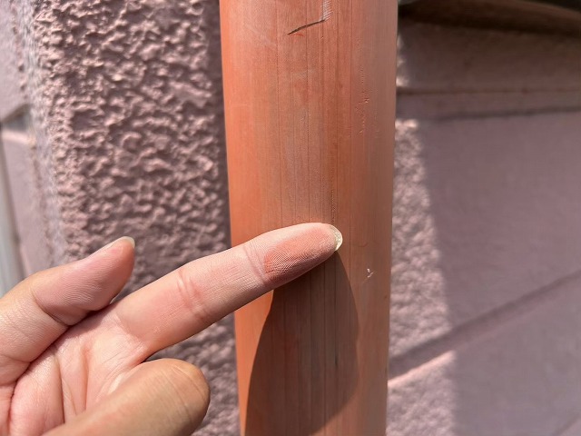 付帯部の塗膜劣化