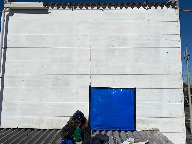 養生後に現場を確認し、お客様へ状況を説明