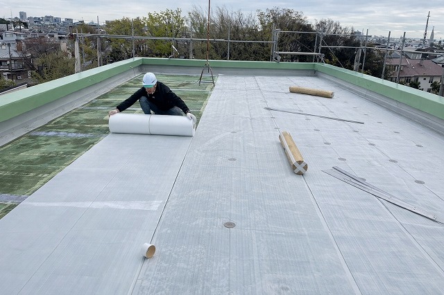 立ち上がり部の下地補修