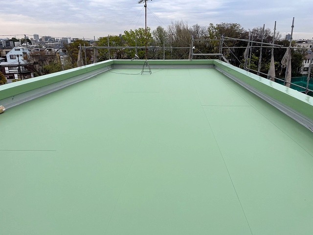 シートの継ぎ目処理