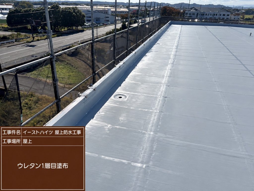 屋上防水の一層目